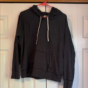 Old Navy Men's Charcoal Hoodie Sweater